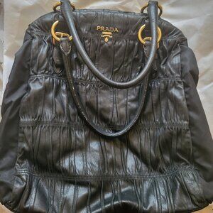 Prada large tote bag